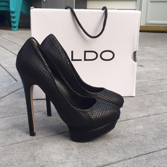 Aldo Shoes - Black Aldo Heels